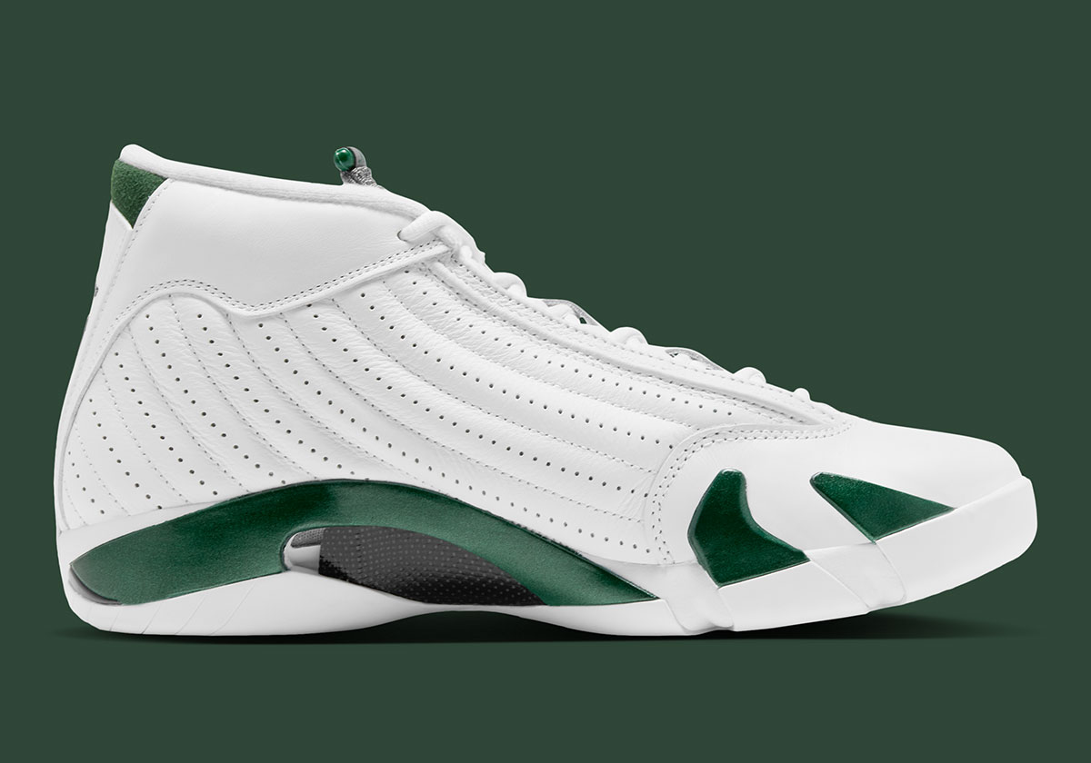 Air Jordan 14 Forest Green 487471 300 Release Date 4