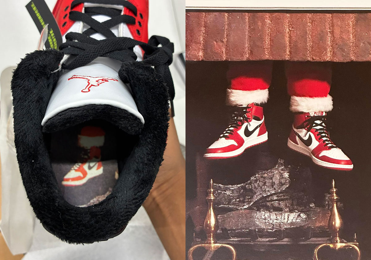 This Air Jordan 3 Is Inspired By A Vintage Santa Claus Poster
