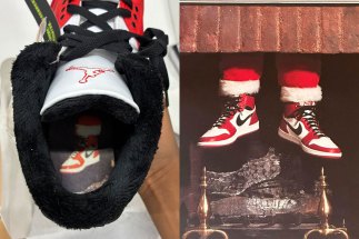 This Air Jordan 3 Is Inspired By A Vintage Santa Claus Poster