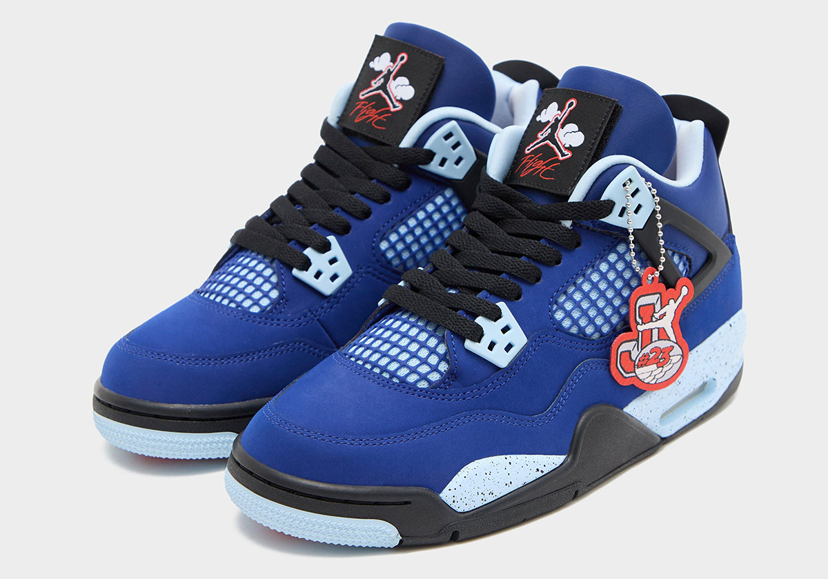 First Look At The Air Jordan 4 "Deep Royal Blue"