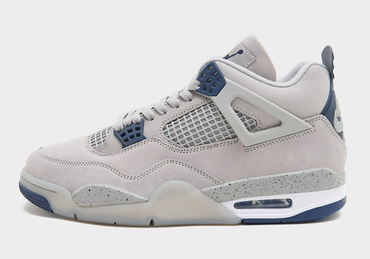 First Look At The Air Jordan 4 “Georgetown”