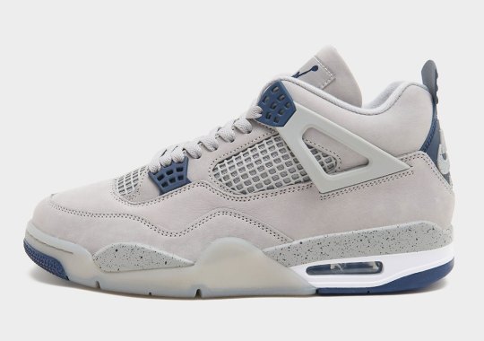 First Look At The Air Jordan 4 "Georgetown"