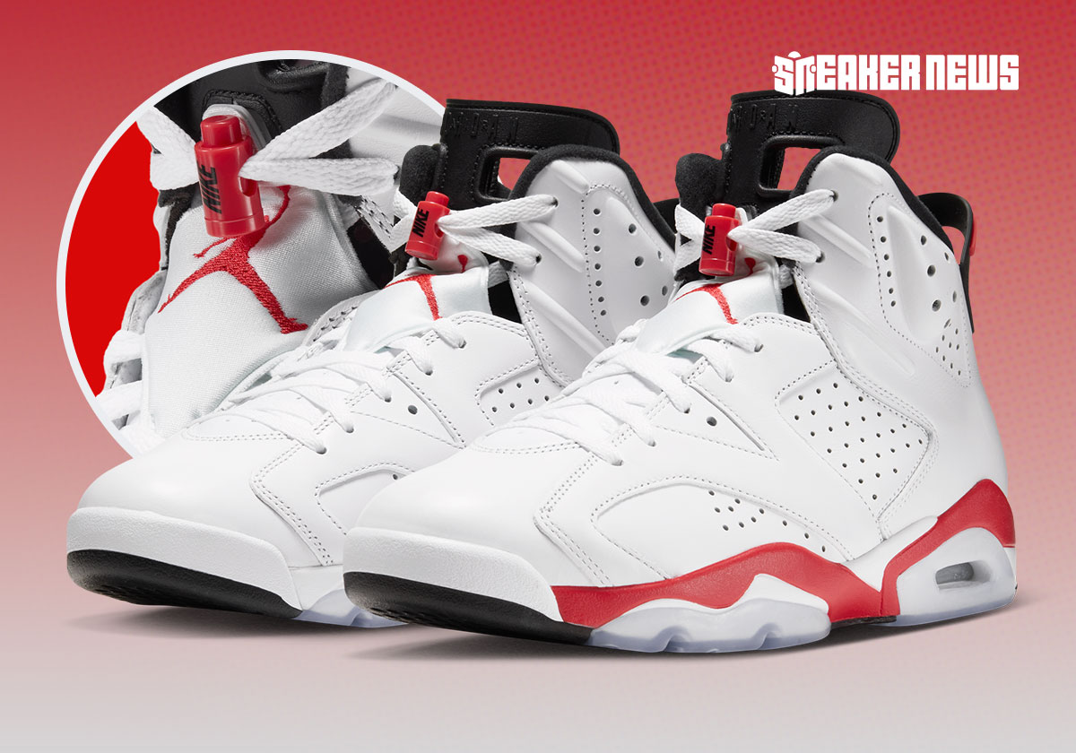 Official Images Of The Air Jordan 6 “Infrared”