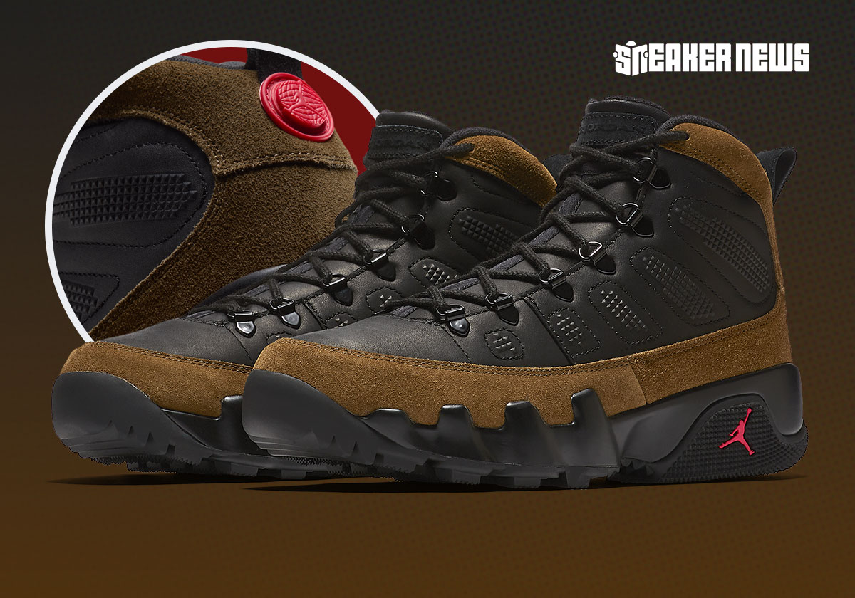 The Air Jordan 9 NRG Boot Returns In “Olive”