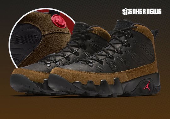 The Air Jordan 9 NRG Boot Returns In "Olive"