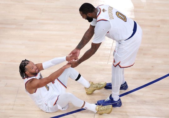 Andre Drummond Debuted His Stria Sport Drumm 1 Signature Shoe With The Knicks