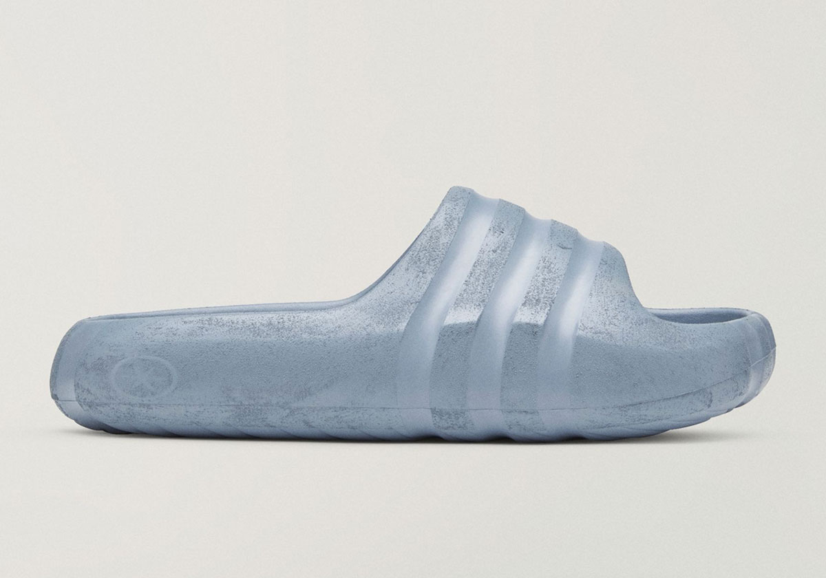 Bad Bunny Adidas Badbo Stone Slides Blue Lb7194 1