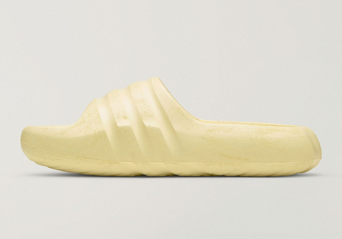 Bad Bunny Adidas Badbo Stone Slides Yellow Lb7191 4