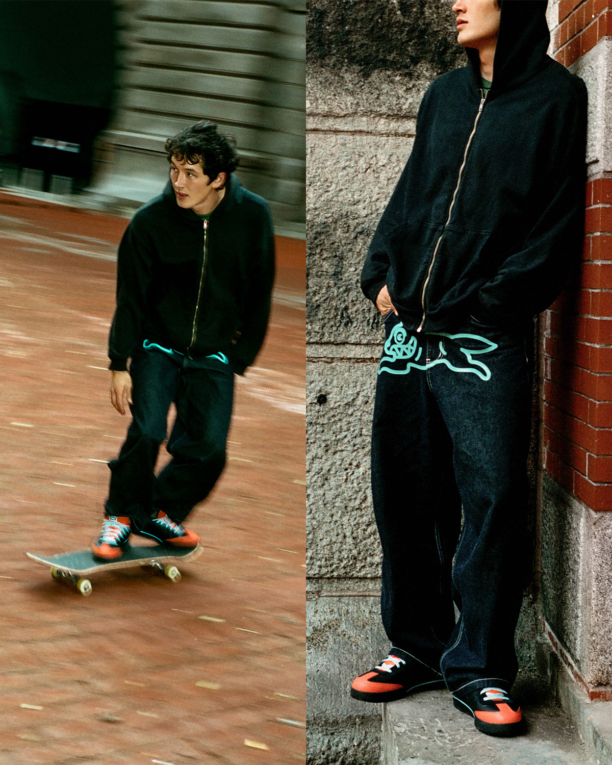 Bbc Ice Cream Reebok Board Flip Pumpkin 100265460 9