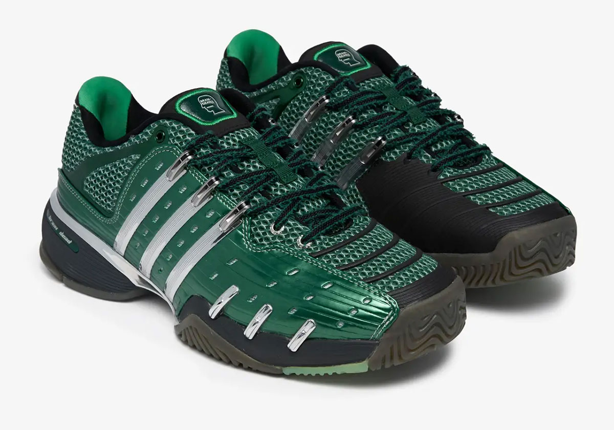 Brain Dead Adidas Barricade V Dark Green Kz9471 6