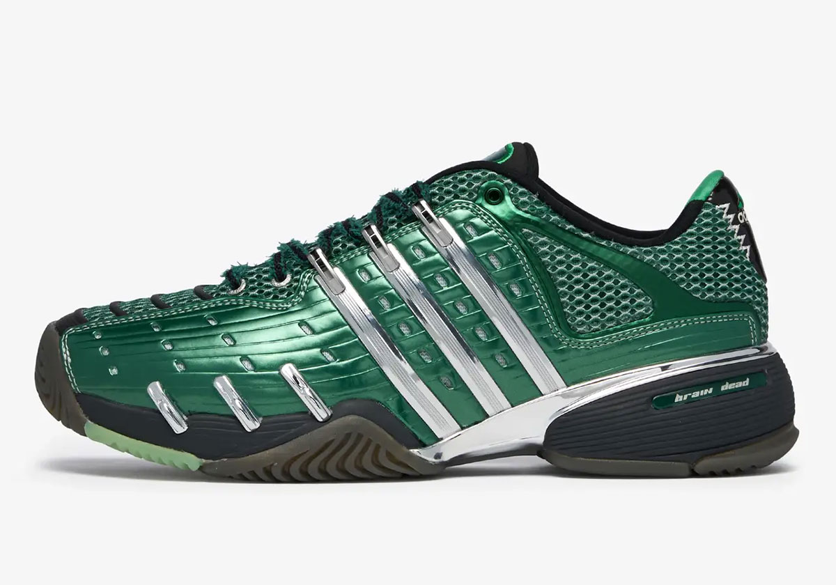 Brain Dead Adidas Barricade V Dark Green Kz9471 7