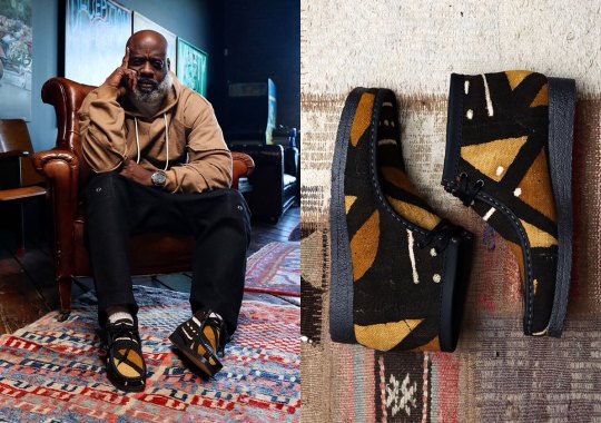 Set Free Richard And His Compound Brings Mali's Mud Cloth To The Clarks Wallabee