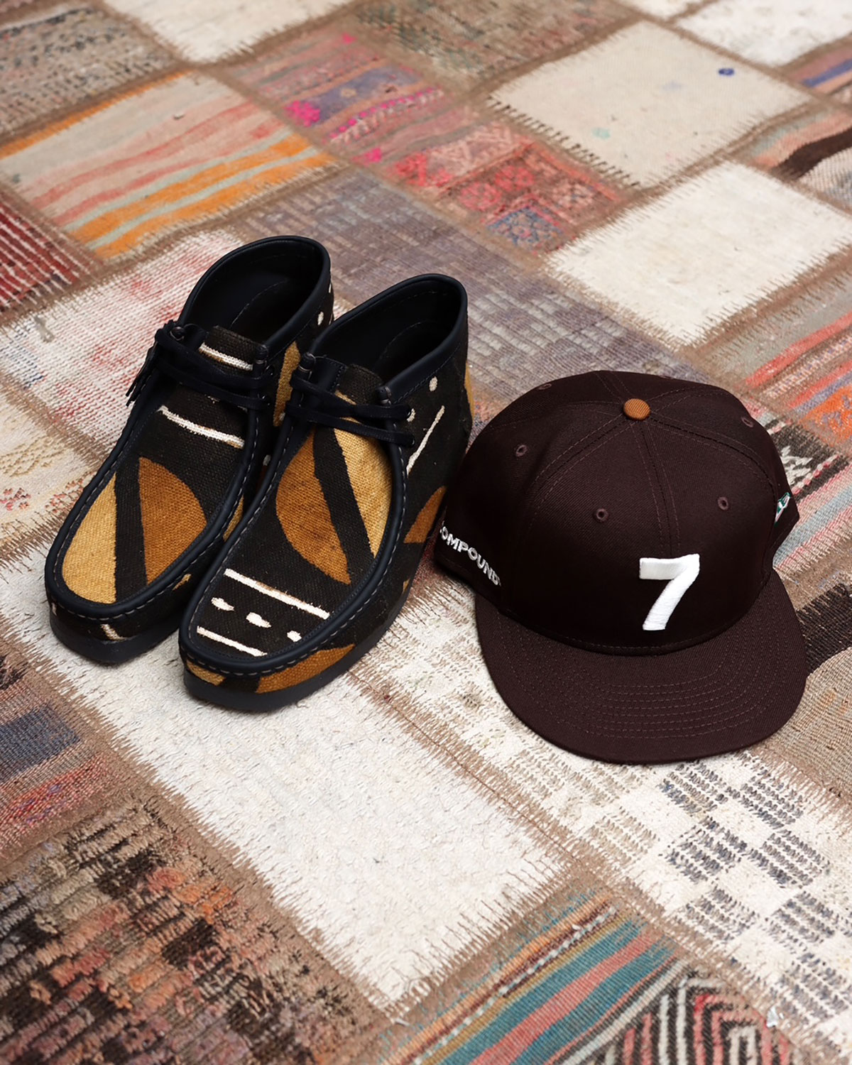 Compound Gallery Set Free Clarks Wallabee Mud Cloth 6