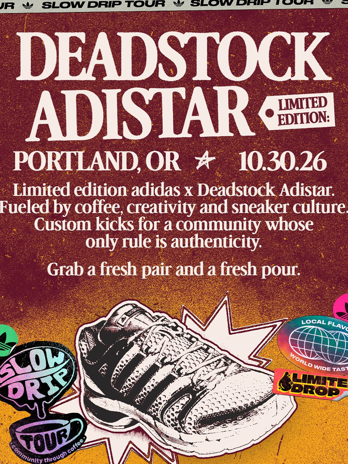 Deadstock Coffee Adidas Adistar Control 5 6