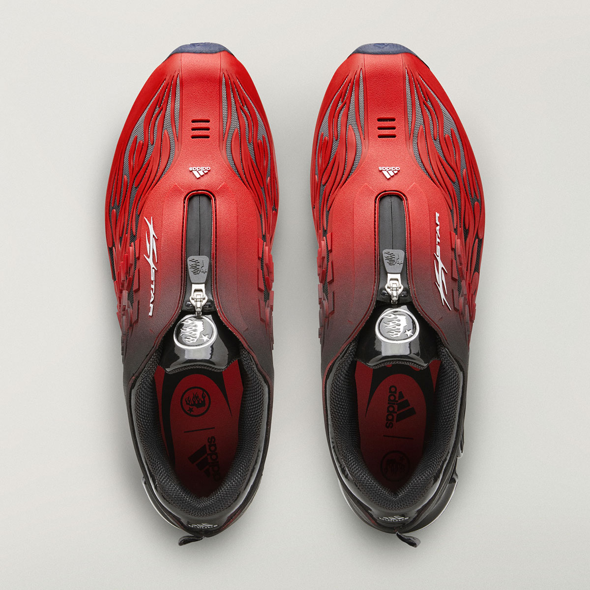 Hellstar Adidas Megaride S2 Red Black Lb5626 14