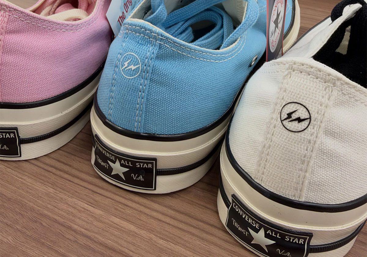 Hiroshi Fujiwara’s Fragment Design Stamps Itself On A Converse Chuck Taylor Trio