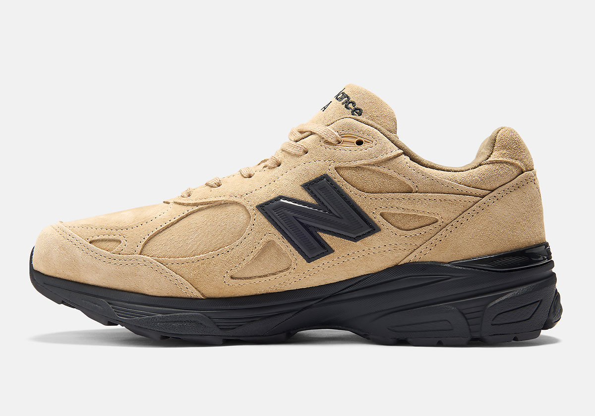 Jjjjound New Balance 990v3 Tan Black U9904d8 1