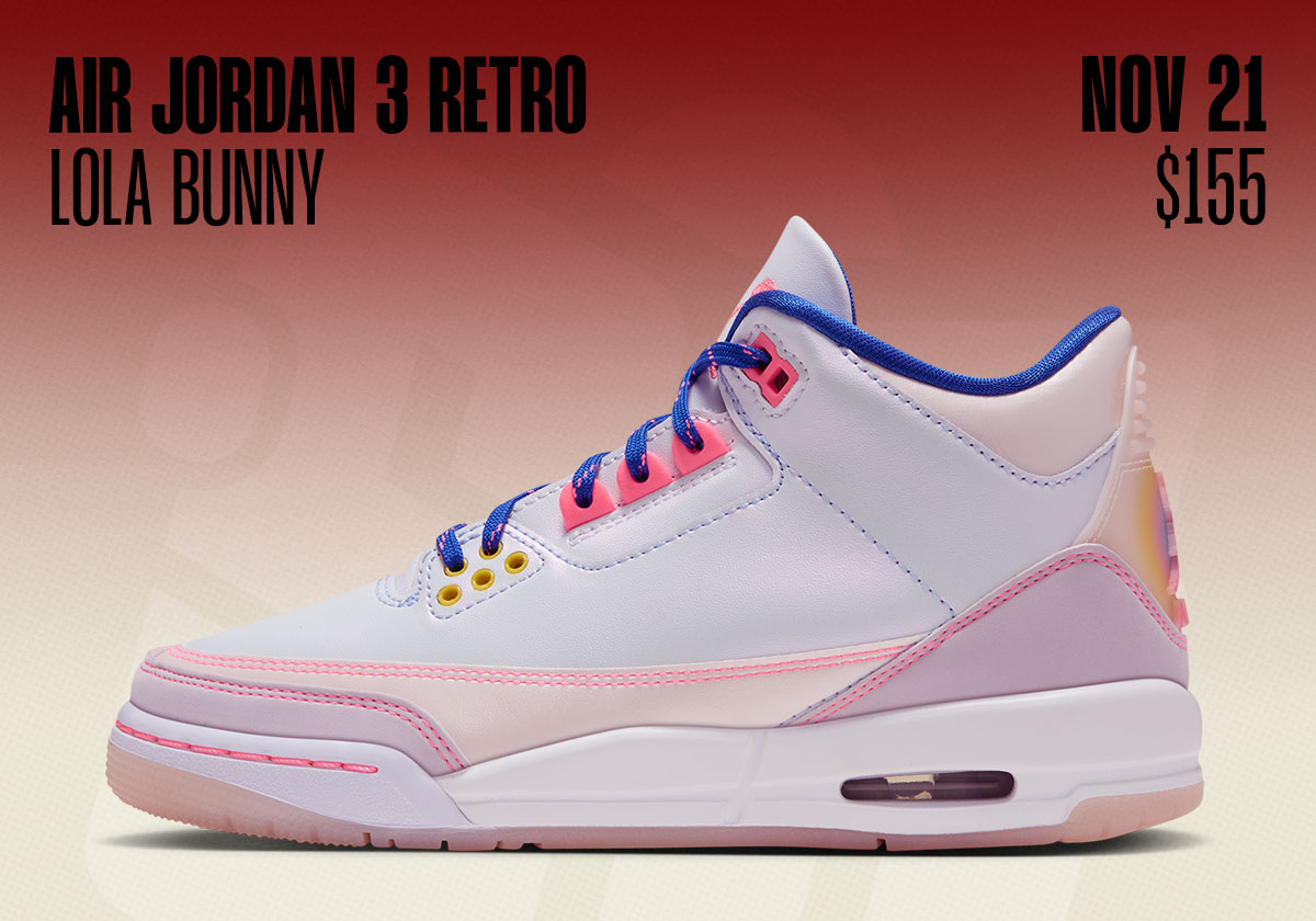 Jordan Release Dates November 2026 Air Jordan 3 Lola