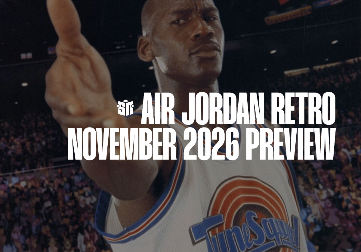 Bred Jordan 4s, Space Jam Jordans, And More Releasing November 2026