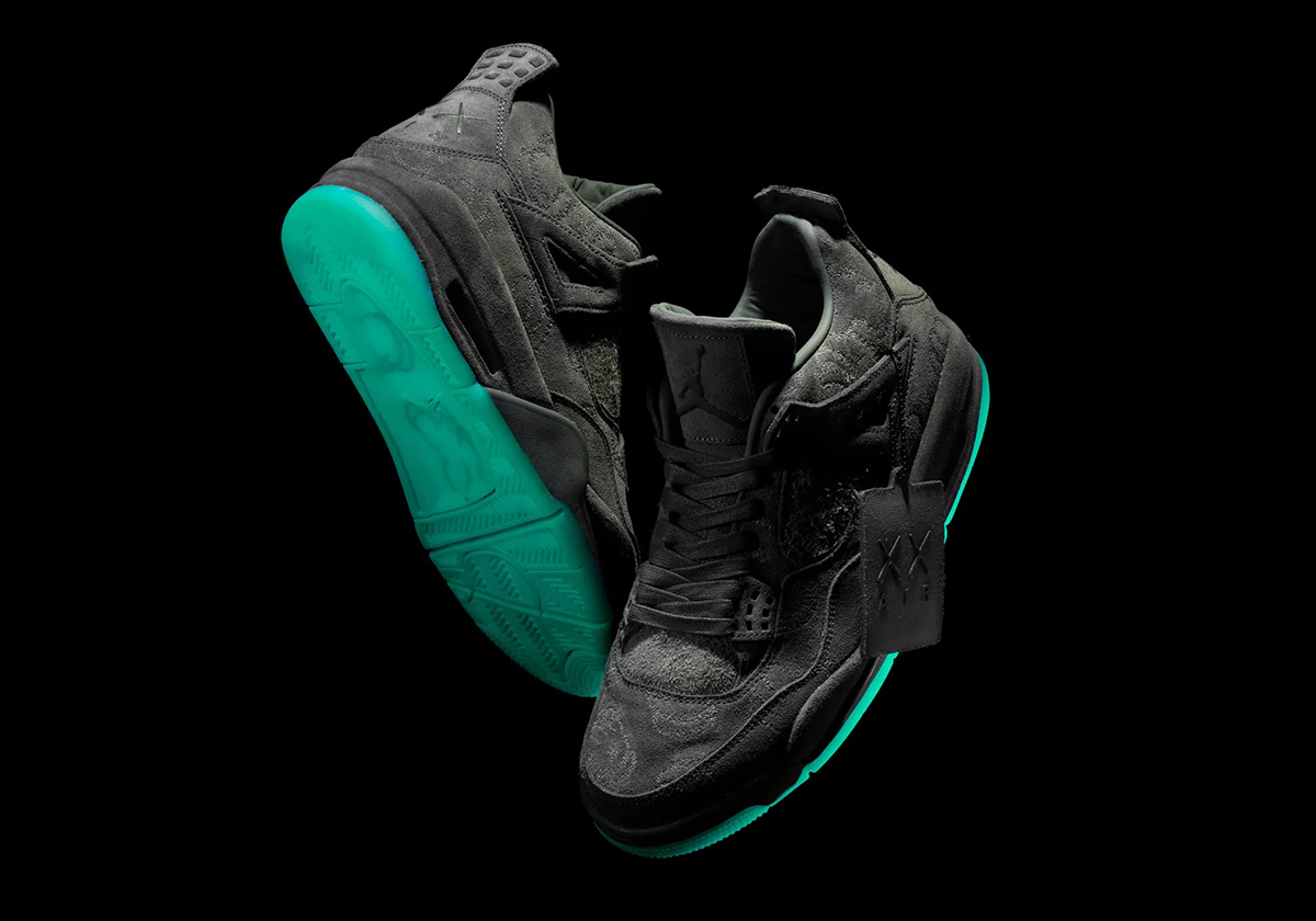 Kaws Air Jordan 4 Dark Grey Ju4624 002 5