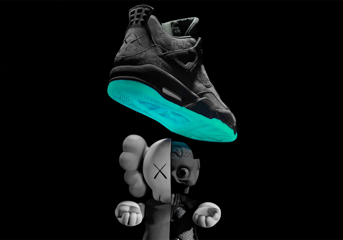 Kaws Air Jordan 4 Dark Grey Ju4624 002 6