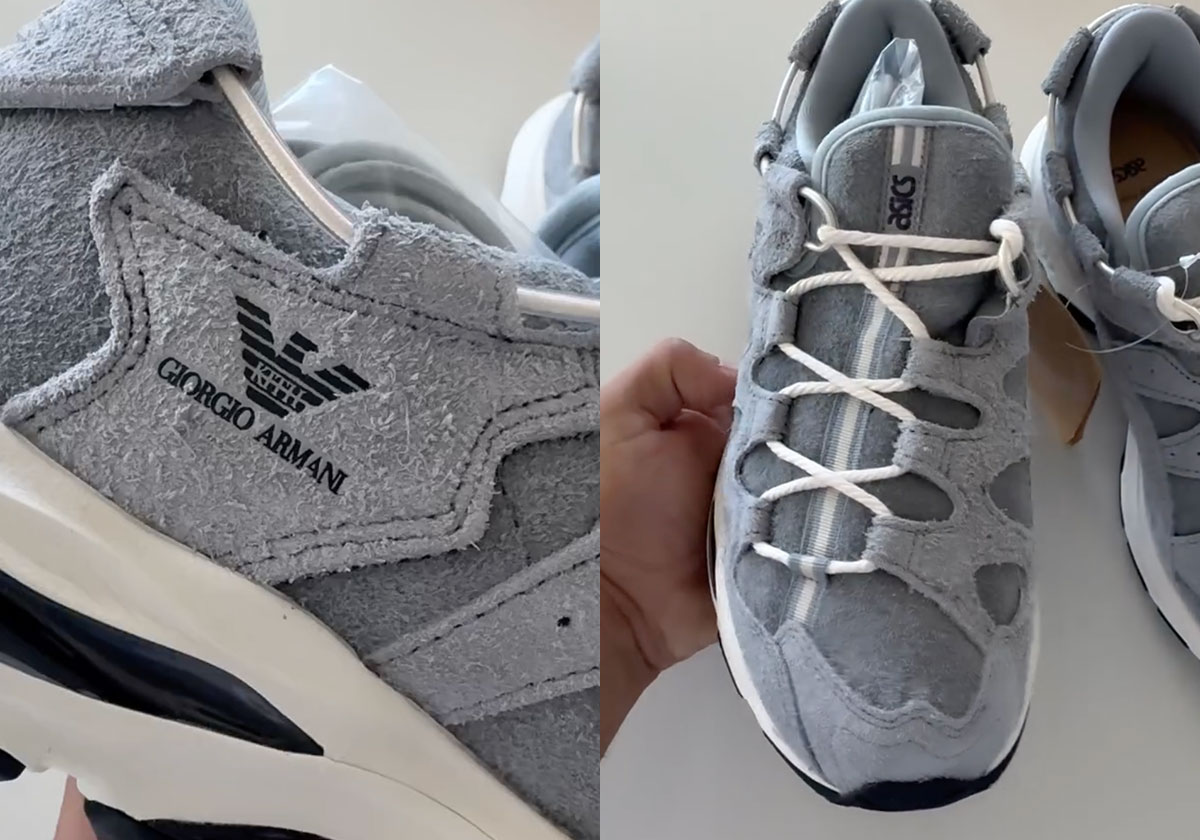 KITH Unites Giorgio Armani And ASICS On The GEL-Mai 0.1