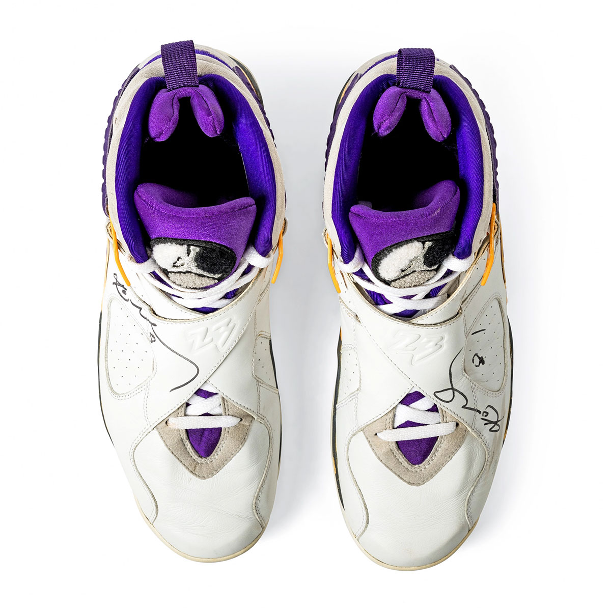 Kobe Bryant Air Jordan 8 Game Worn Autographed Pe 6