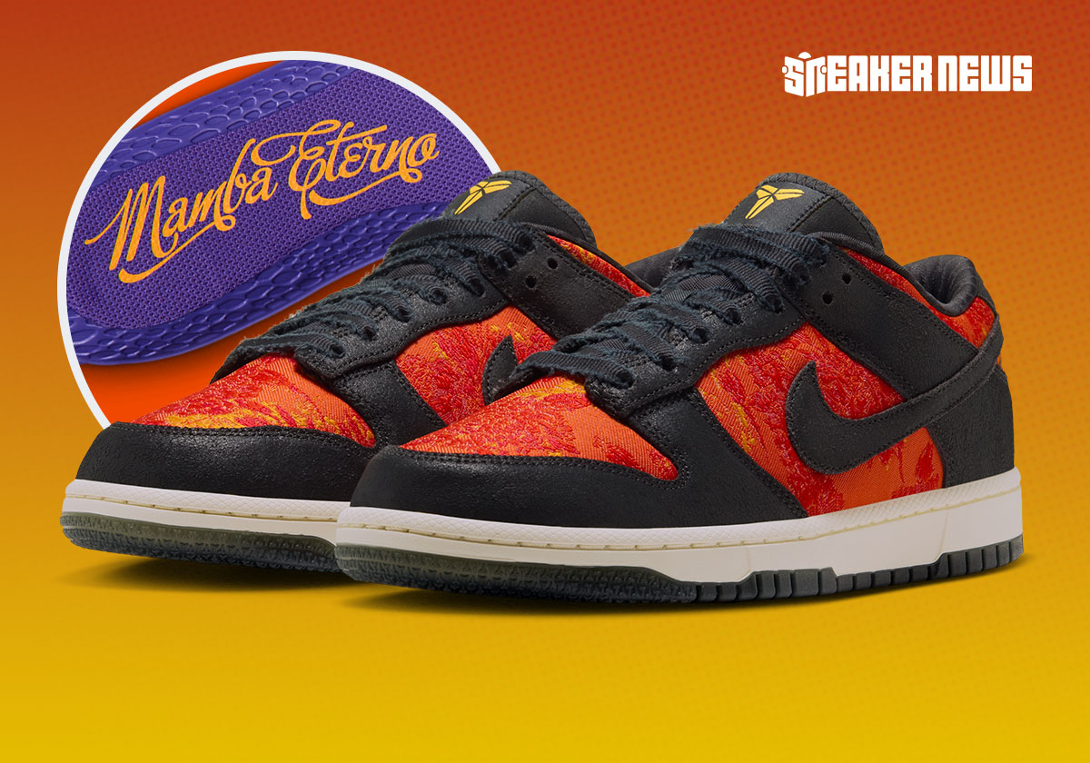 Nike Brings The Kobe “Mamba Eterno” Colorway To The Dunk Low