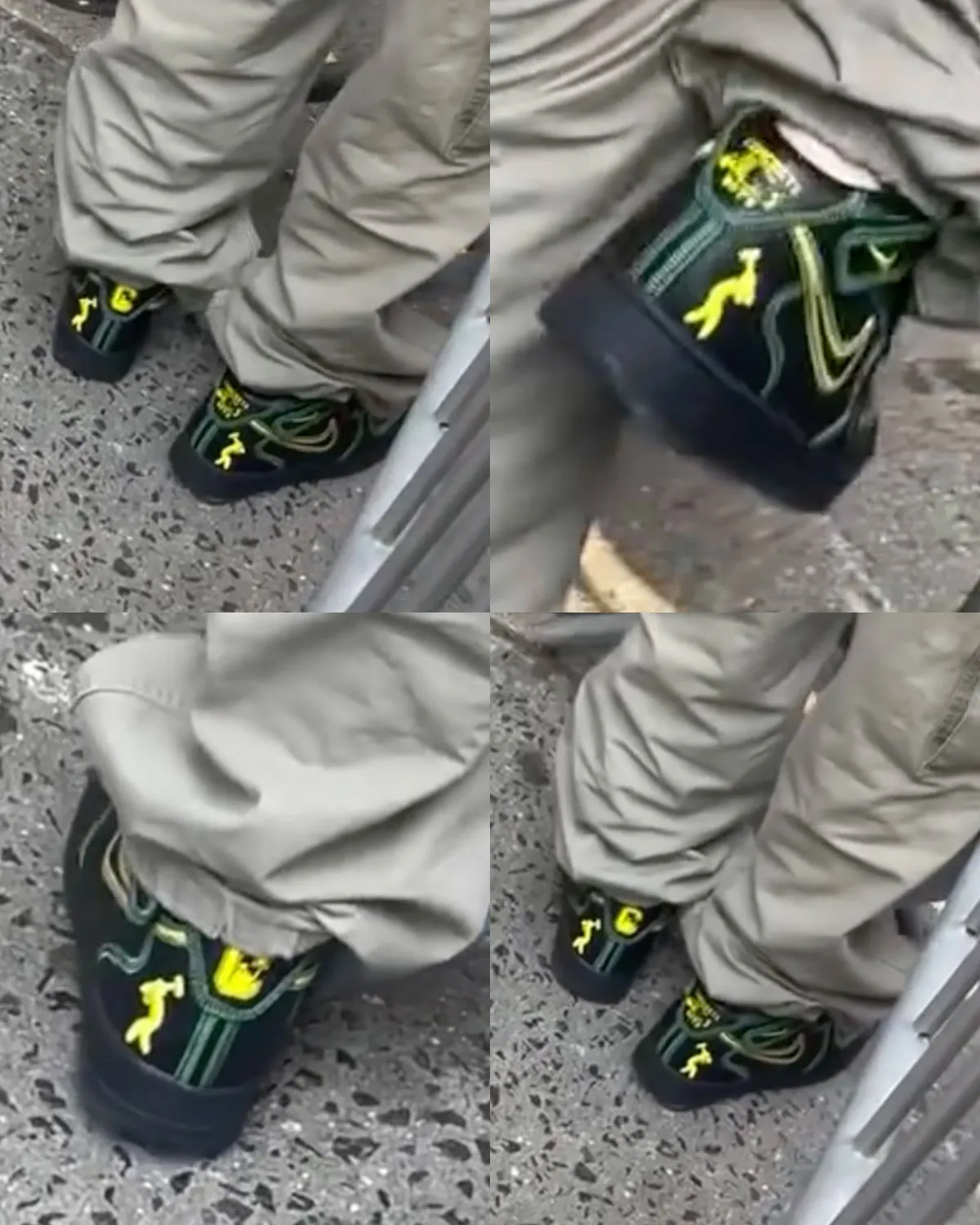 Lil Yachty Nike Air Force 1 Mid Opti Yellow Black Ja6675 700