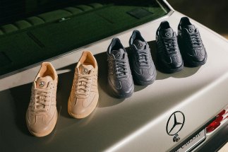 Mercedes-Benz Goes Full Luxury With Monochrome adidas Sambas