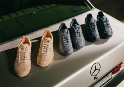 Mercedes-Benz Goes Full Luxury With Monochrome adidas Sambas