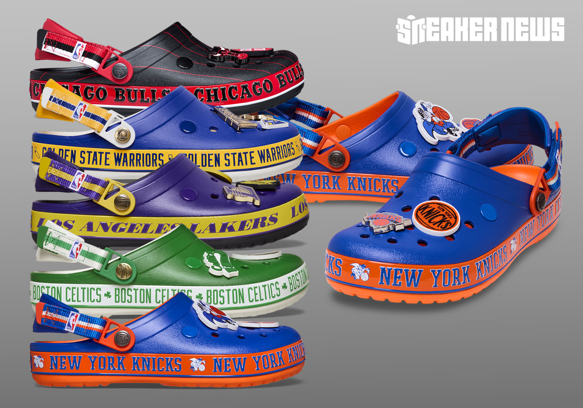 Crocs And The NBA Kick Off A New Season With Team-Inspired Clogs
