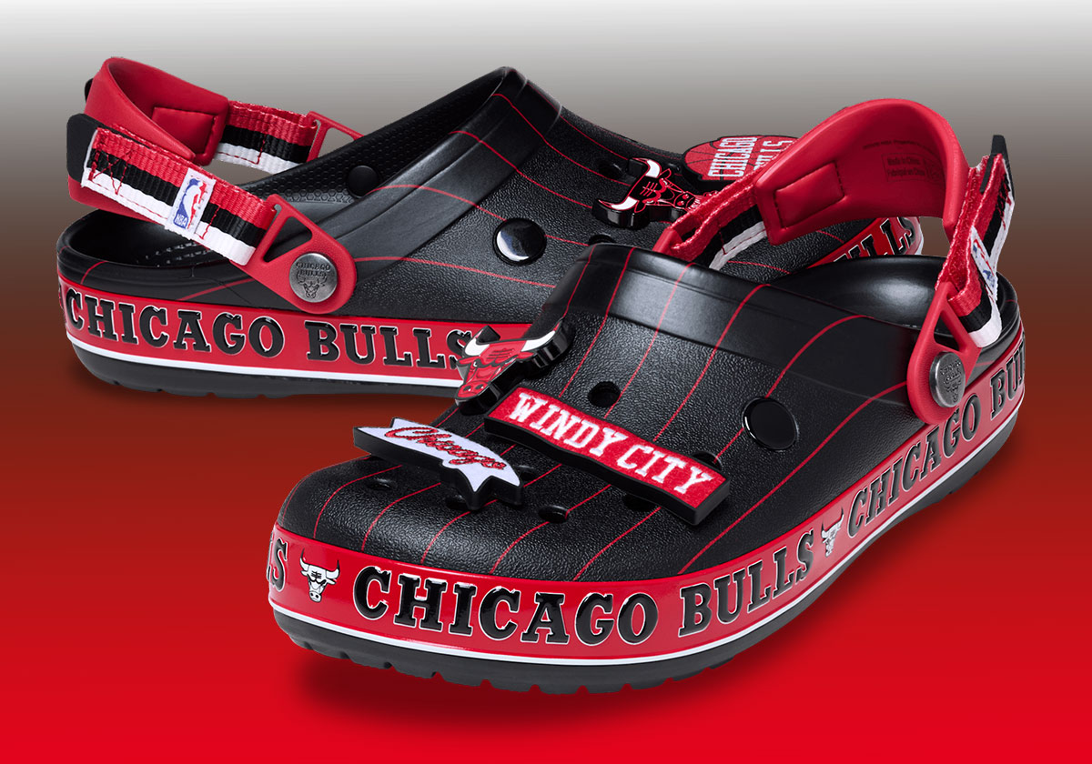Nba Crocs Classic Clog Chicago Bulls 212803 90h 4