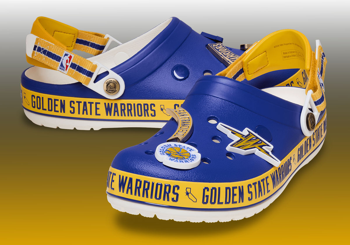 Nba Crocs Classic Clog Golden State Warriors 212801 90h 1
