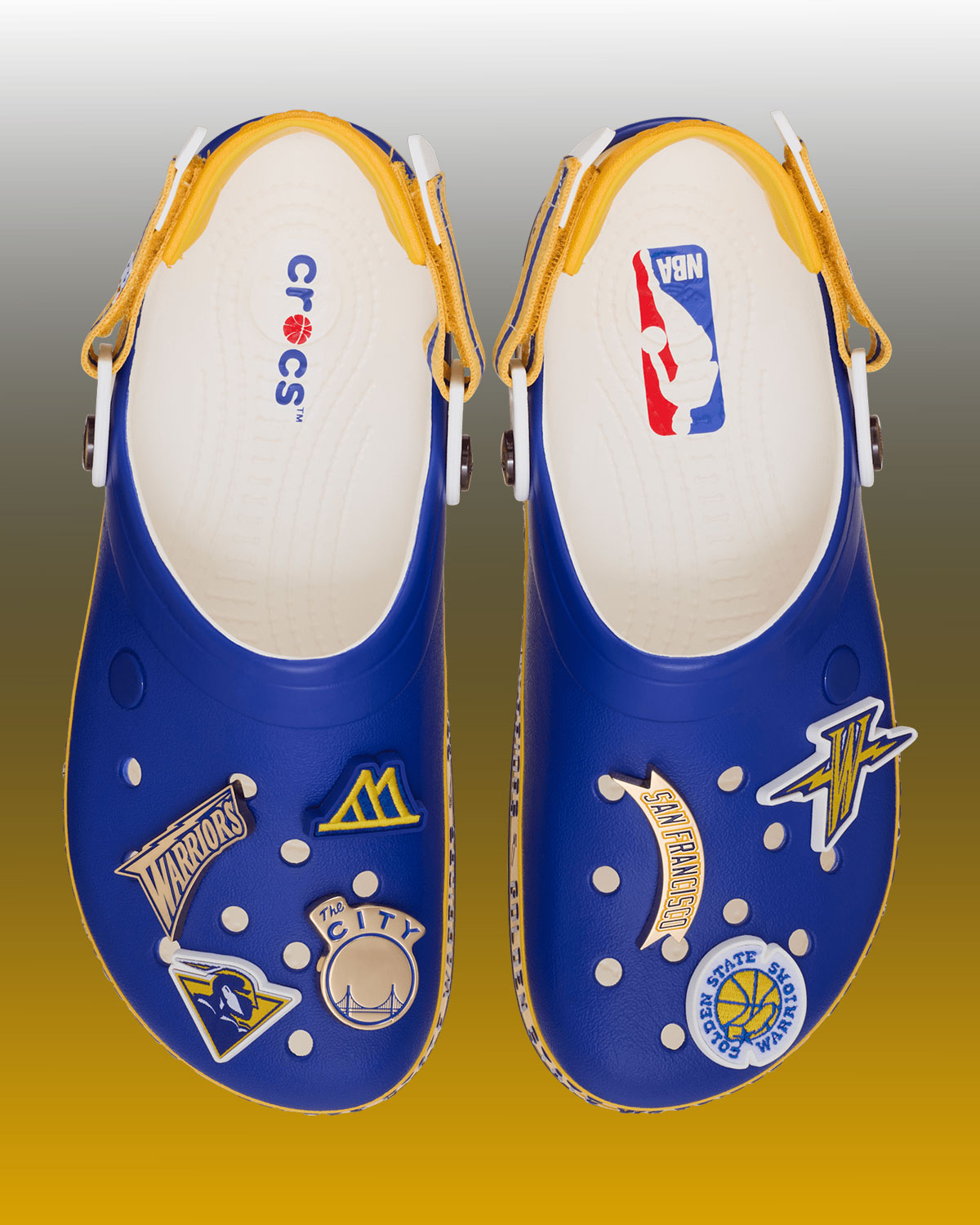 Nba Crocs Classic Clog Golden State Warriors 212801 90h 2