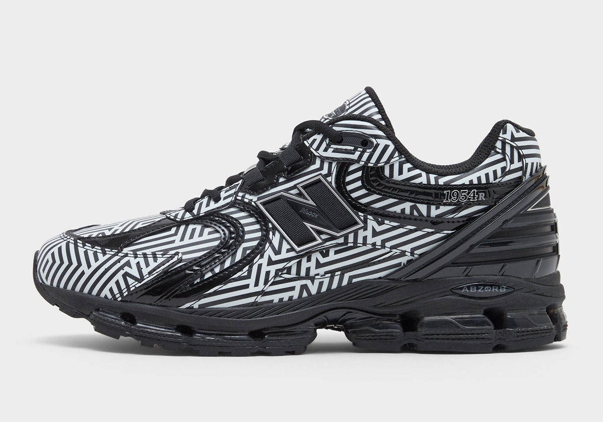 New Balance 1954r White Black Pattern 2