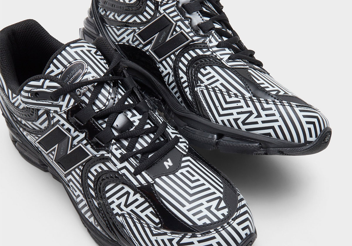 New Balance 1954r White Black Pattern 6