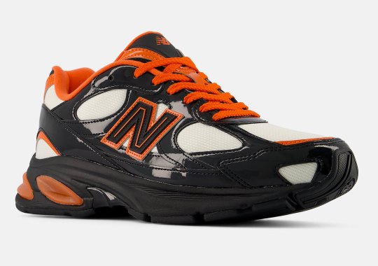 The New Balance 2010 Is Still Going Patent Leather Crazy With This "Halloween" Pair