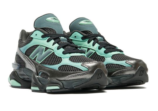 The New Balance 9060R Dives In The "Deep End" With Metallic Finishes