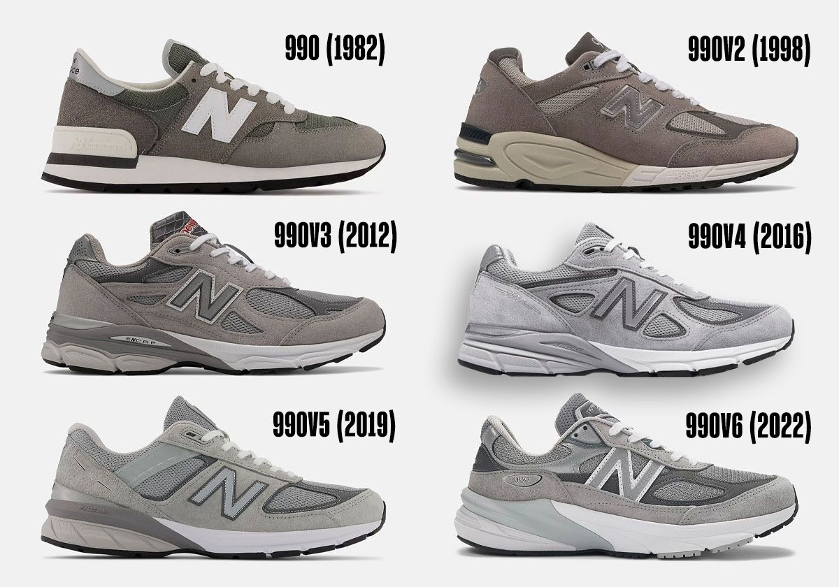 New Balance 990v History