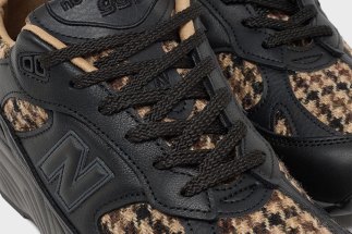 Wooly Houndstooth Fabric Returns On The New Balance 991