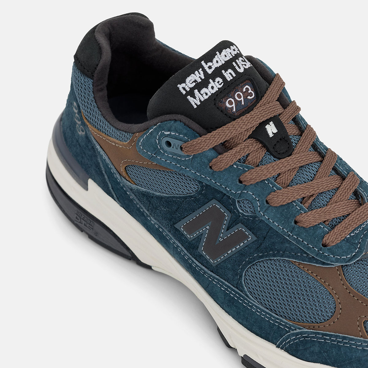 New Balance 993 Made In Usa Shadow Blue Cortado U993bc 3