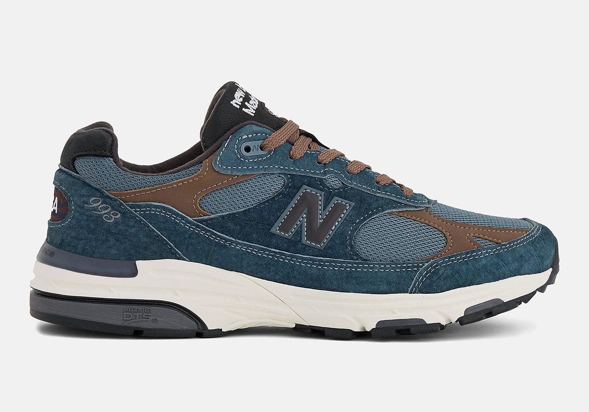 New Balance 993 Made In Usa Shadow Blue Cortado U993bc 6