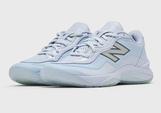 The New Balance Kawhi V Buttons Up In "Oxford Blue"