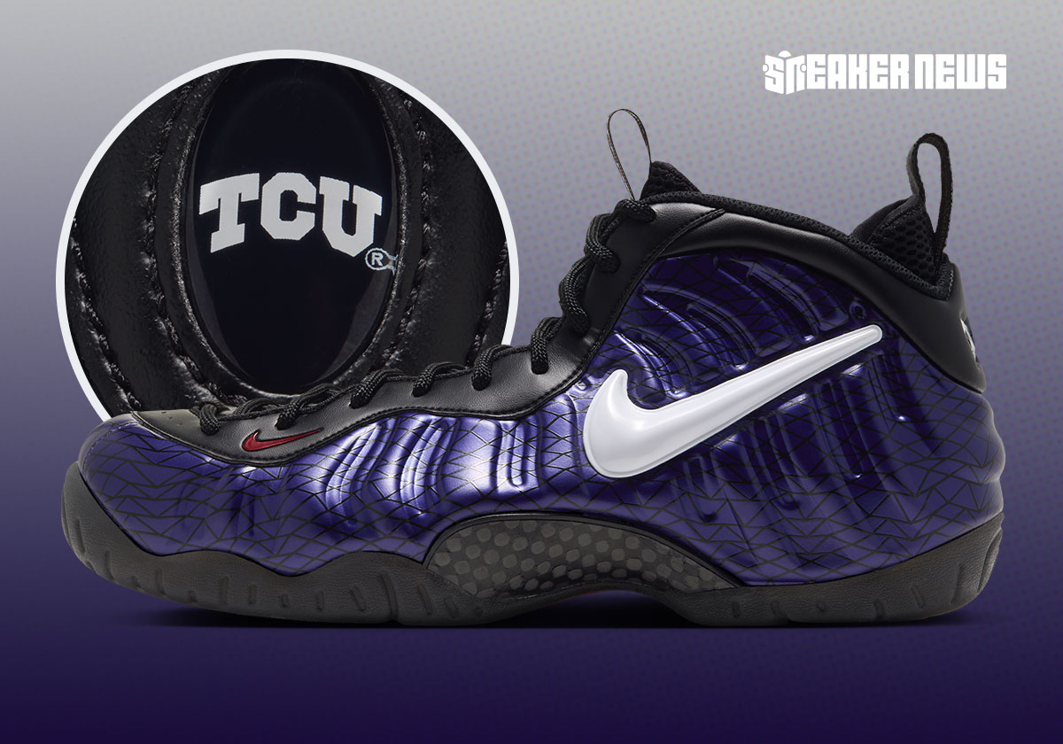 Official Images Of The Nike Air Foamposite Pro "TCU Horned Frogs"