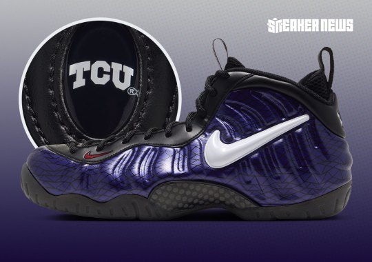 Official Images Of The Nike Air Foamposite Pro "TCU Horned Frogs"