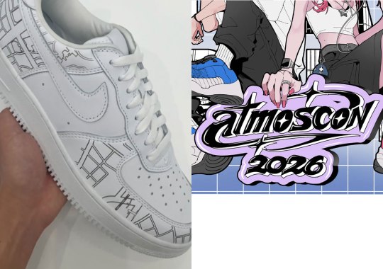 atmoscon Gets An Exclusive Nike Air Force 1 ‘01 "Harajuku" With Laser Print
