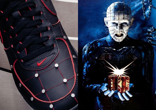 Nike Summons Pinhead On Hellraiser-Inspired Nike Air Force 1 ‘01 “Nightmare”