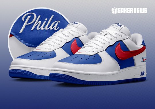 Nike Celebrates LeBron James' Arrival In Philadelphia With An Air Force 1 '01