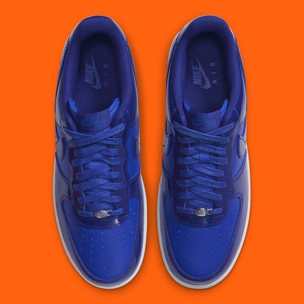 Nike Air Force 1 Low Deep Royal Blue Patent | SneakerNews.com